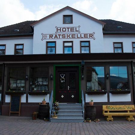 Hotel Ratskeller Neustadt/Harz ภายนอก รูปภาพ