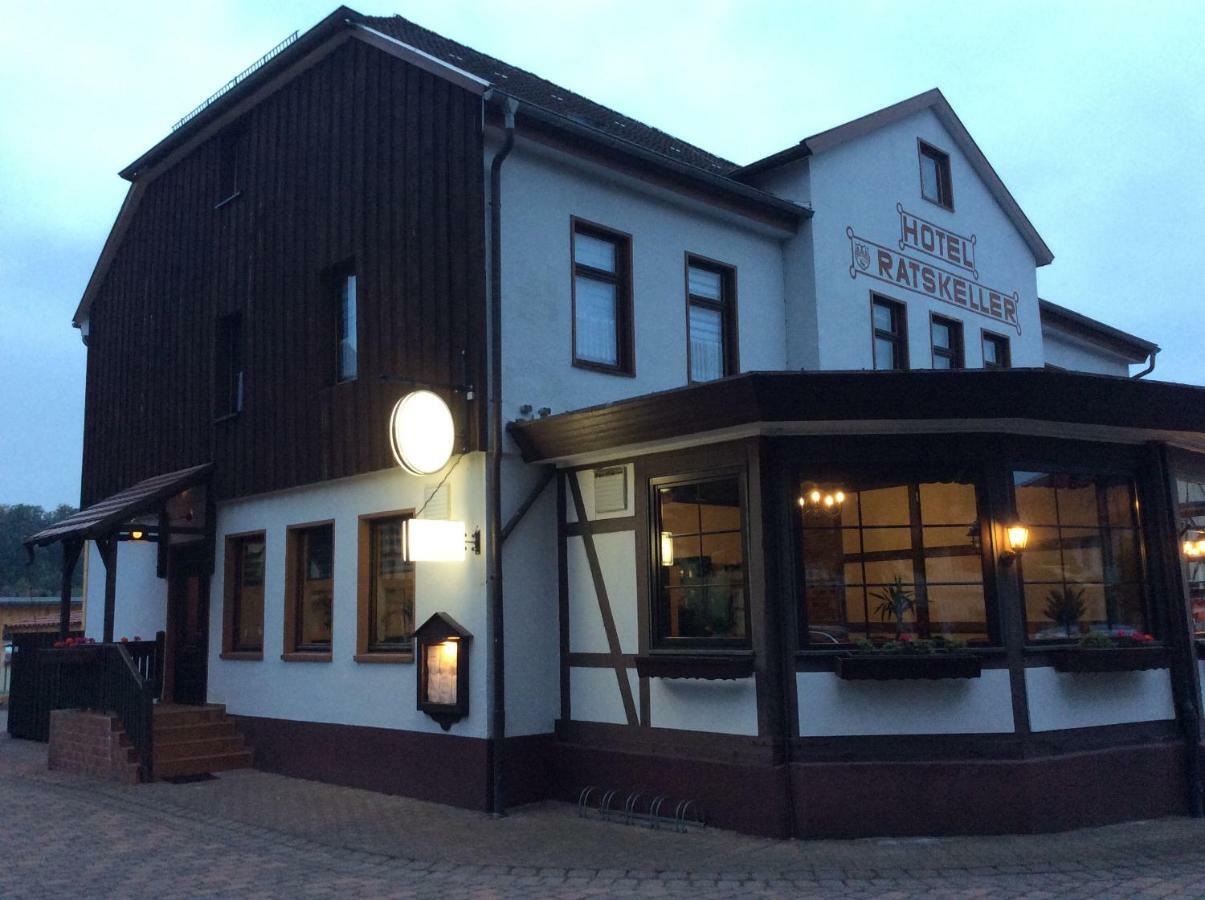 Hotel Ratskeller Neustadt/Harz ภายนอก รูปภาพ
